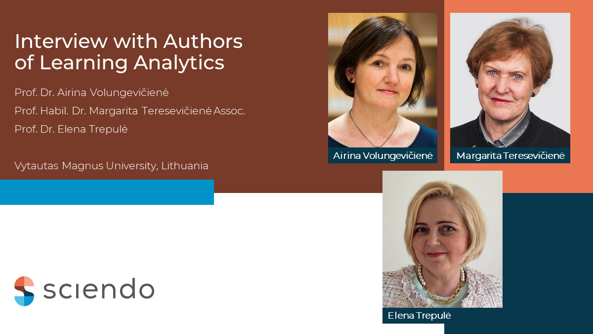 Interview with Authors of Learning Analytics: a Metacognitive Tool to Engage Students